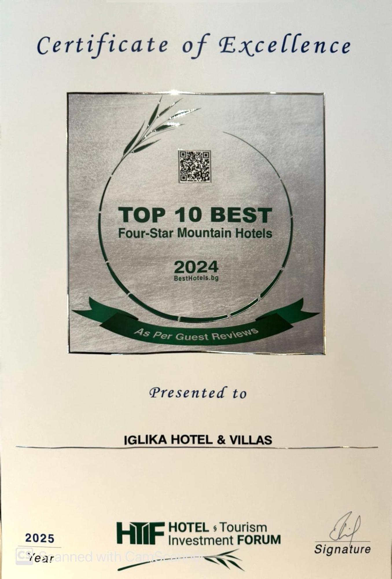 Iglika Hotel & Villas بوروفتس المظهر الخارجي الصورة